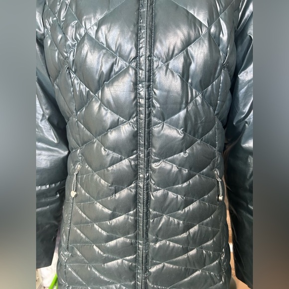 Eddie Bauer Premium Goose Down Filled Quilted Jacket size small - Picture 2 of 14